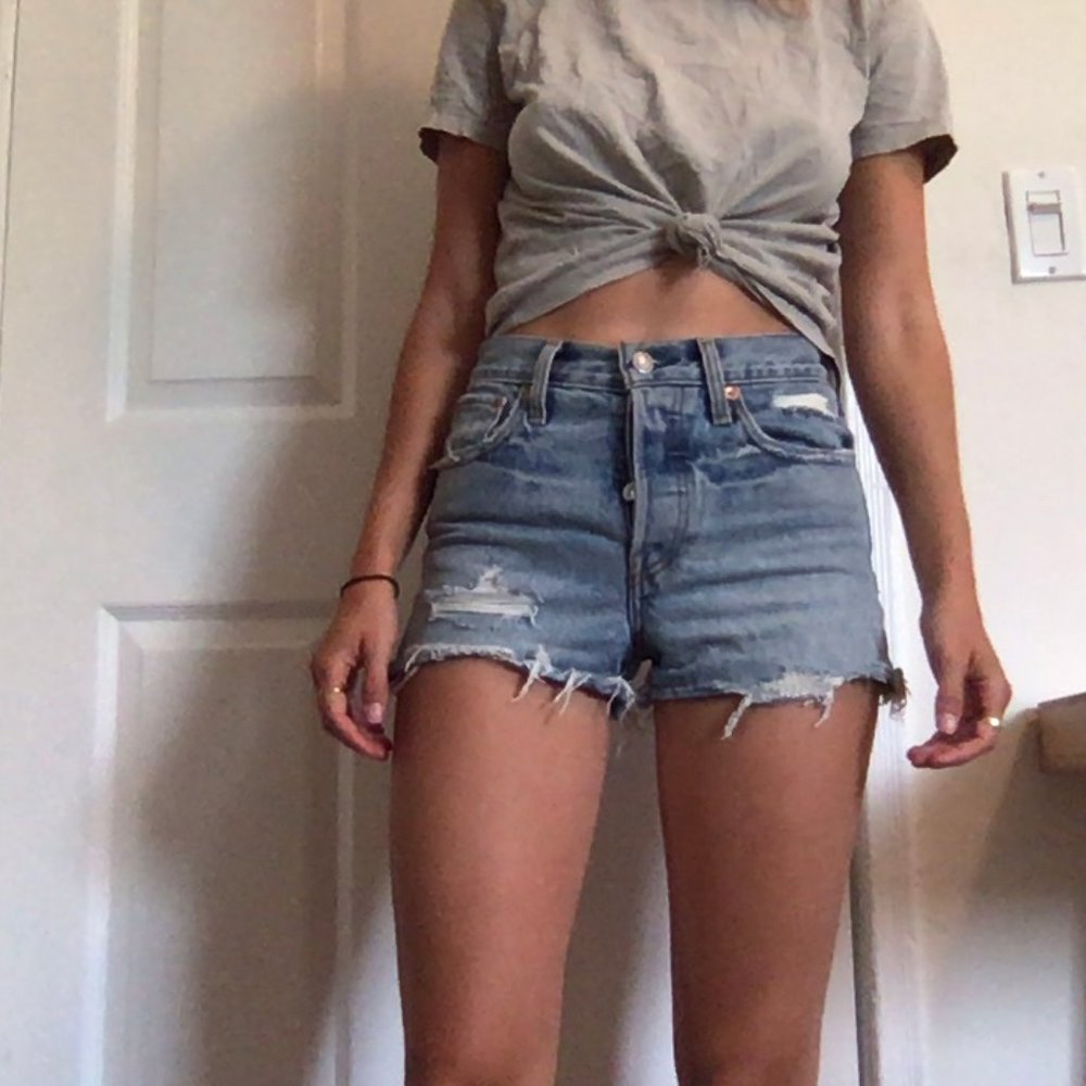 Levi's cutoff shorts